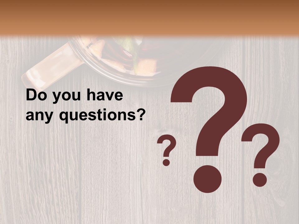 Plank Food Relaxation PowerPoint Template