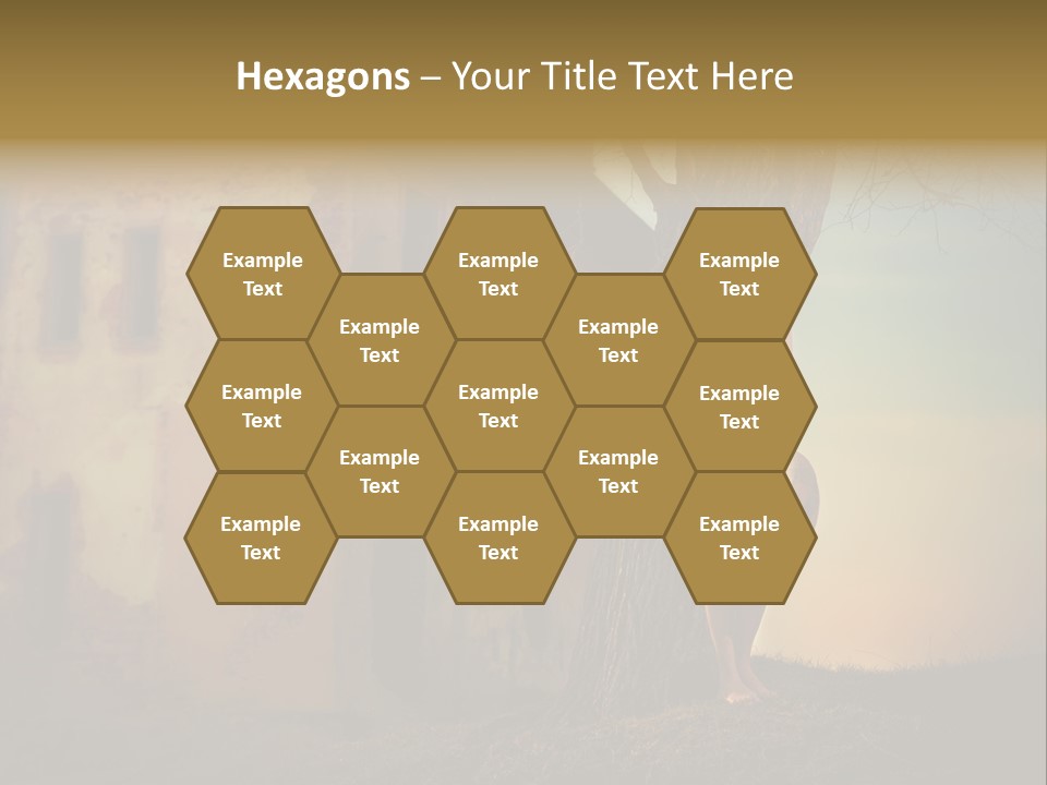 Charming Nature Model PowerPoint Template