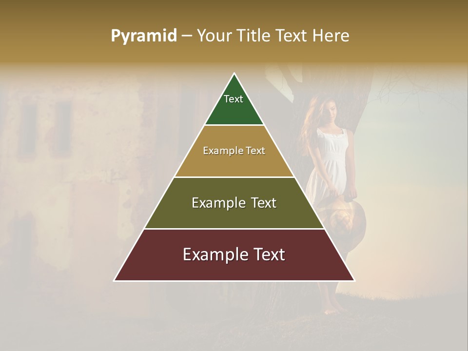 Charming Nature Model PowerPoint Template