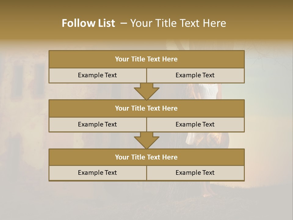 Charming Nature Model PowerPoint Template