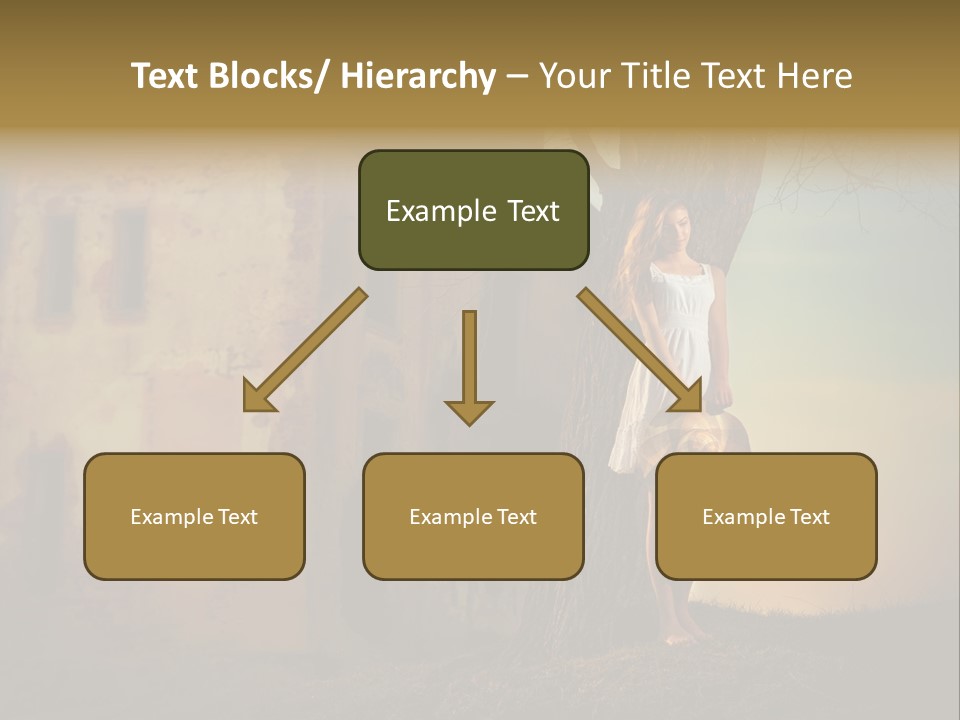 Charming Nature Model PowerPoint Template