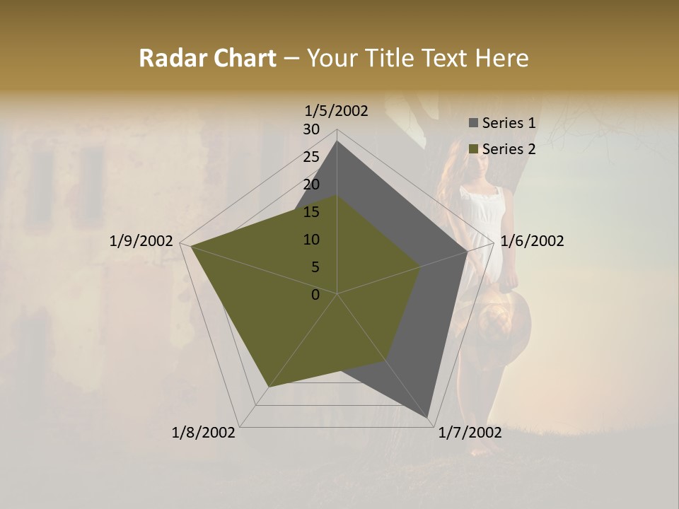 Charming Nature Model PowerPoint Template