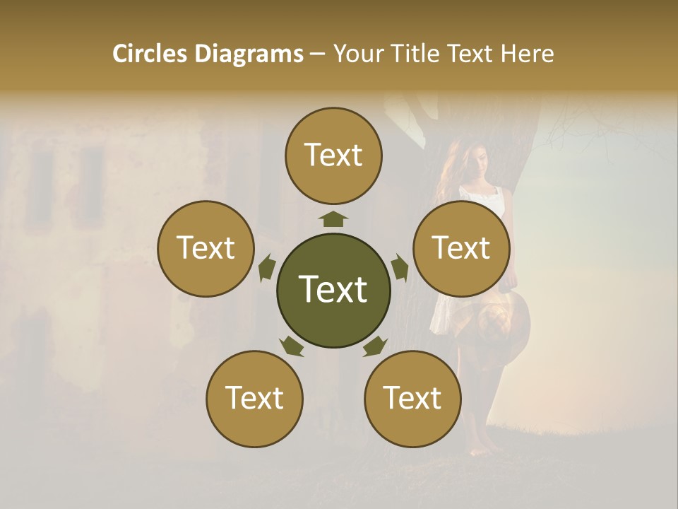 Charming Nature Model PowerPoint Template
