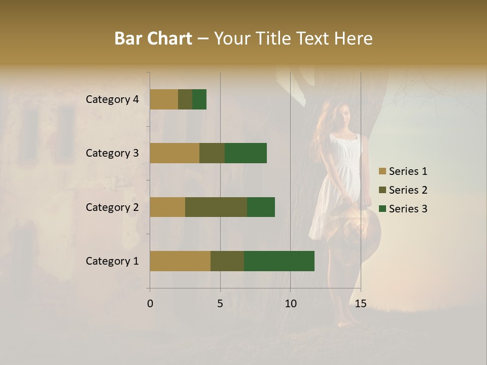 Charming Nature Model PowerPoint Template