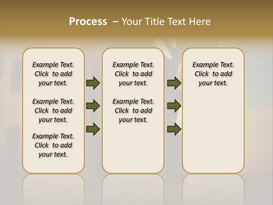 Charming Nature Model PowerPoint Template