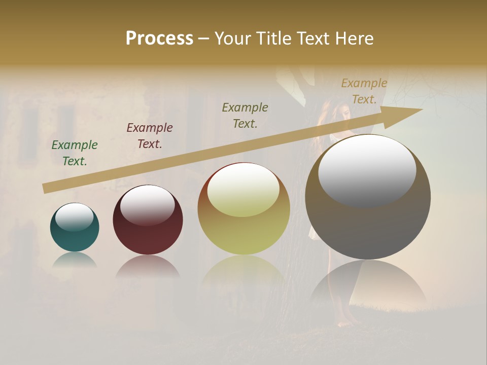 Charming Nature Model PowerPoint Template