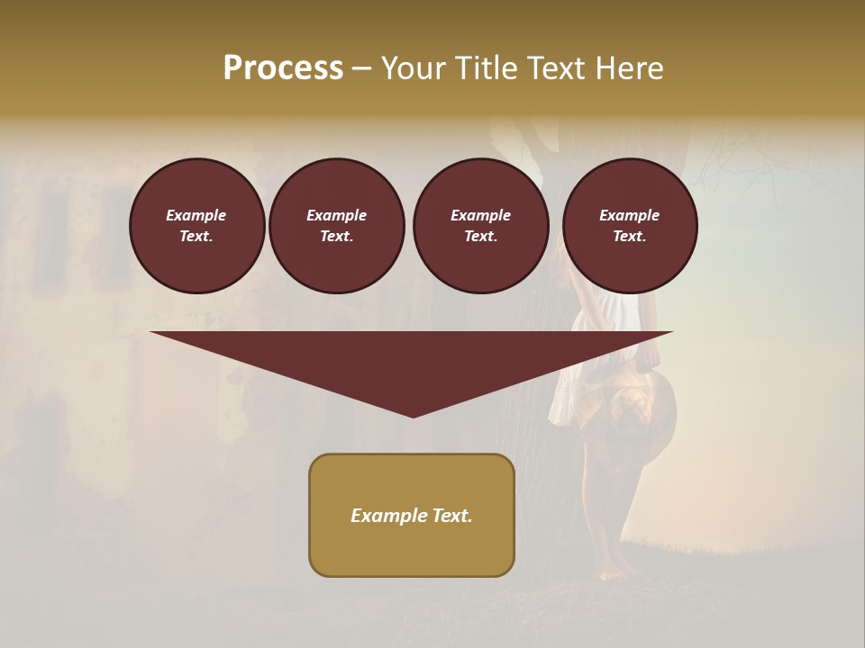 Charming Nature Model PowerPoint Template