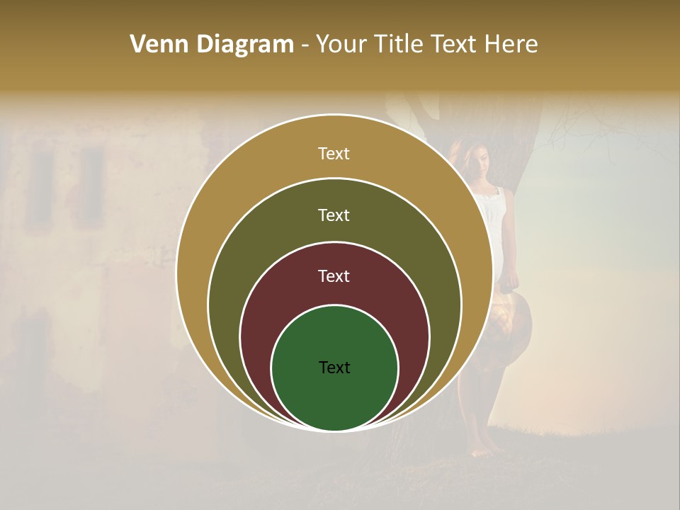 Charming Nature Model PowerPoint Template