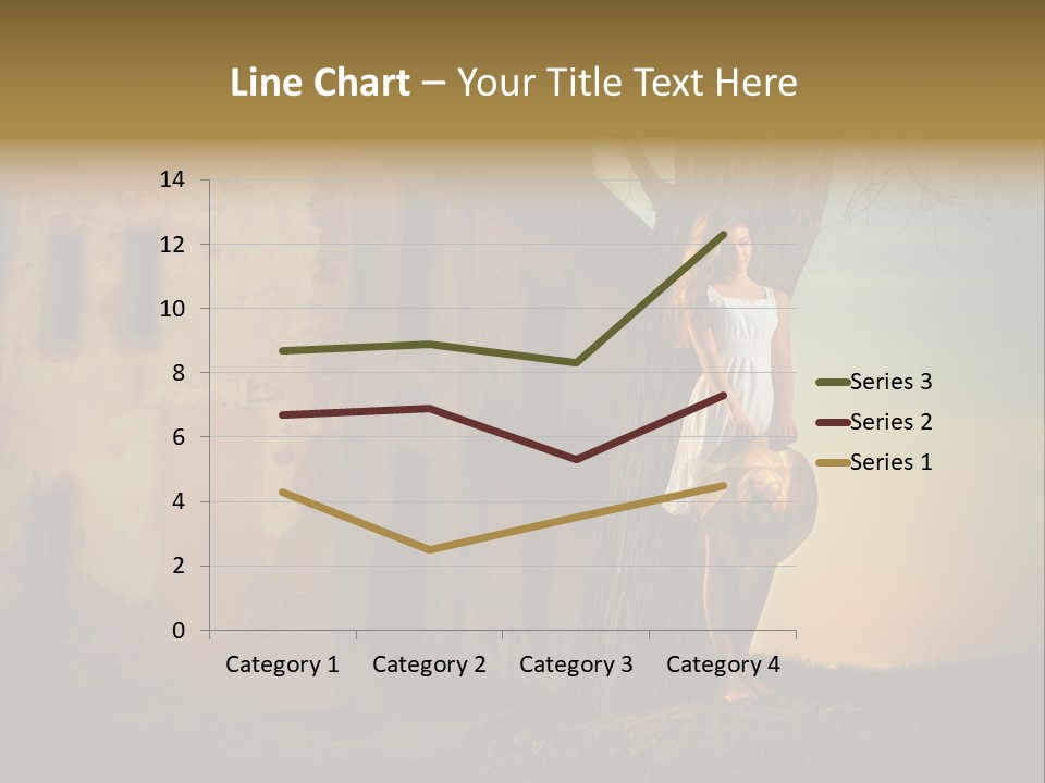 Charming Nature Model PowerPoint Template