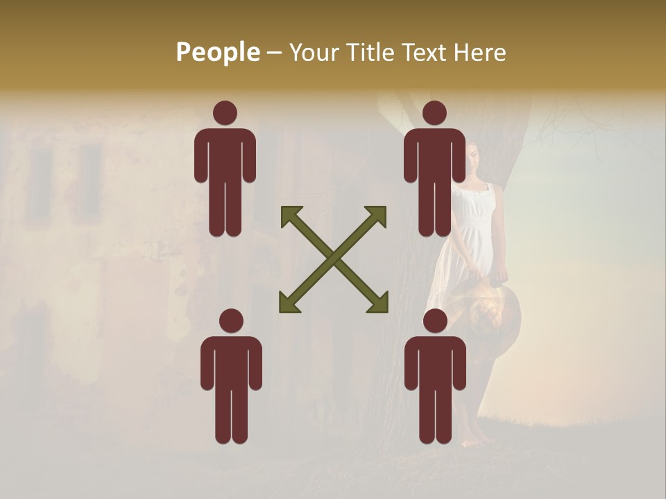 Charming Nature Model PowerPoint Template