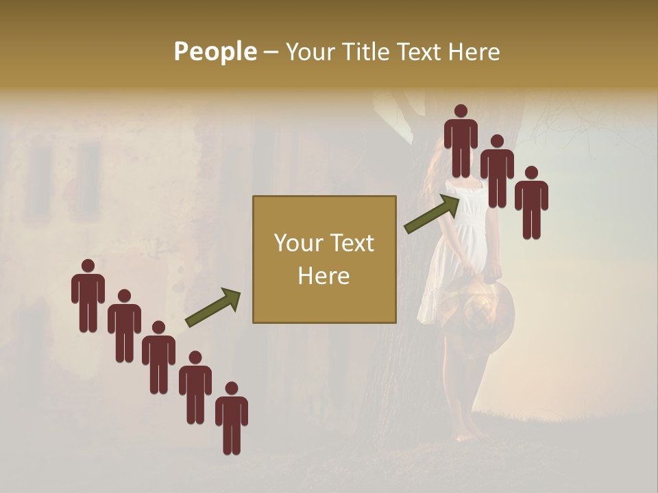 Charming Nature Model PowerPoint Template