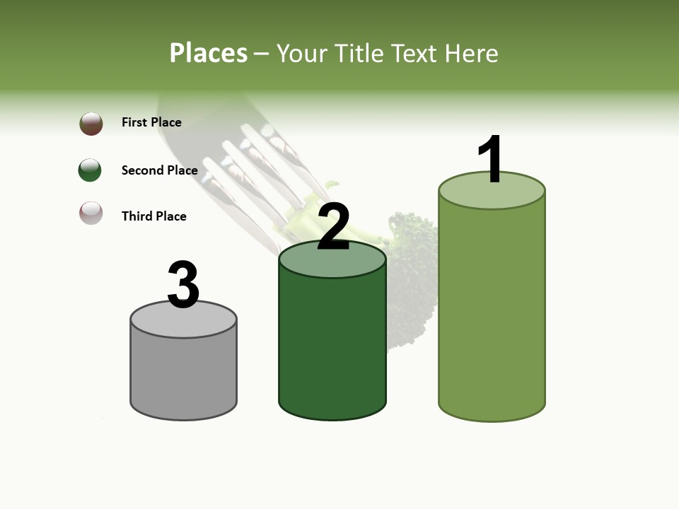 System Broccoli Food PowerPoint Template