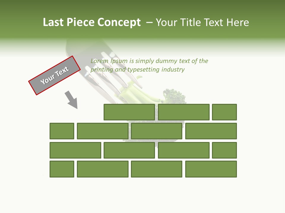 System Broccoli Food PowerPoint Template