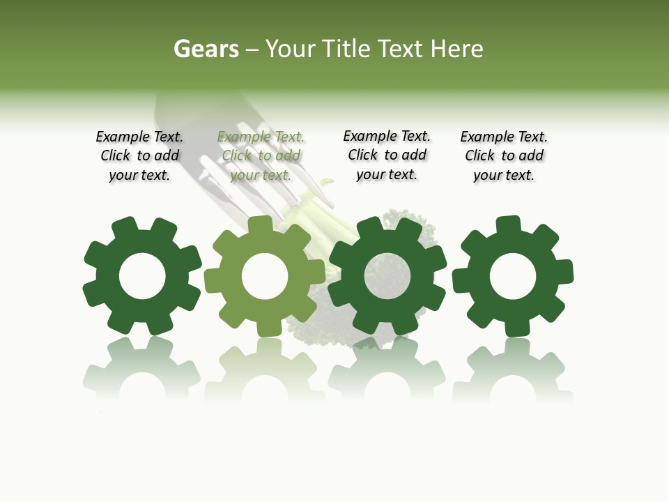 System Broccoli Food PowerPoint Template