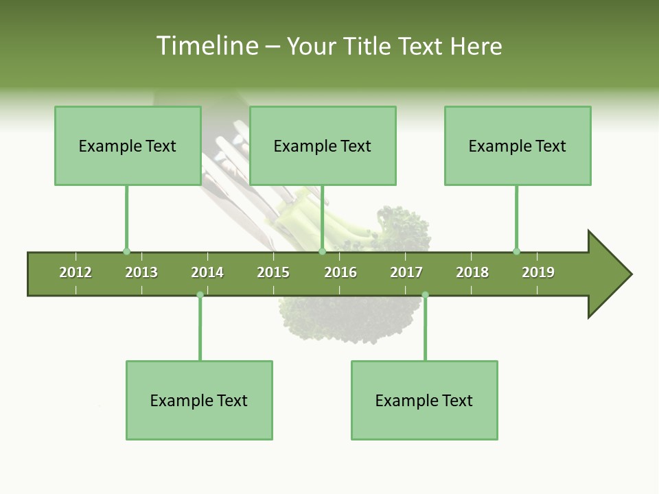 System Broccoli Food PowerPoint Template