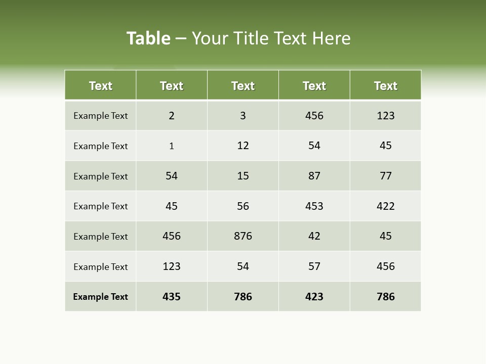 System Broccoli Food PowerPoint Template