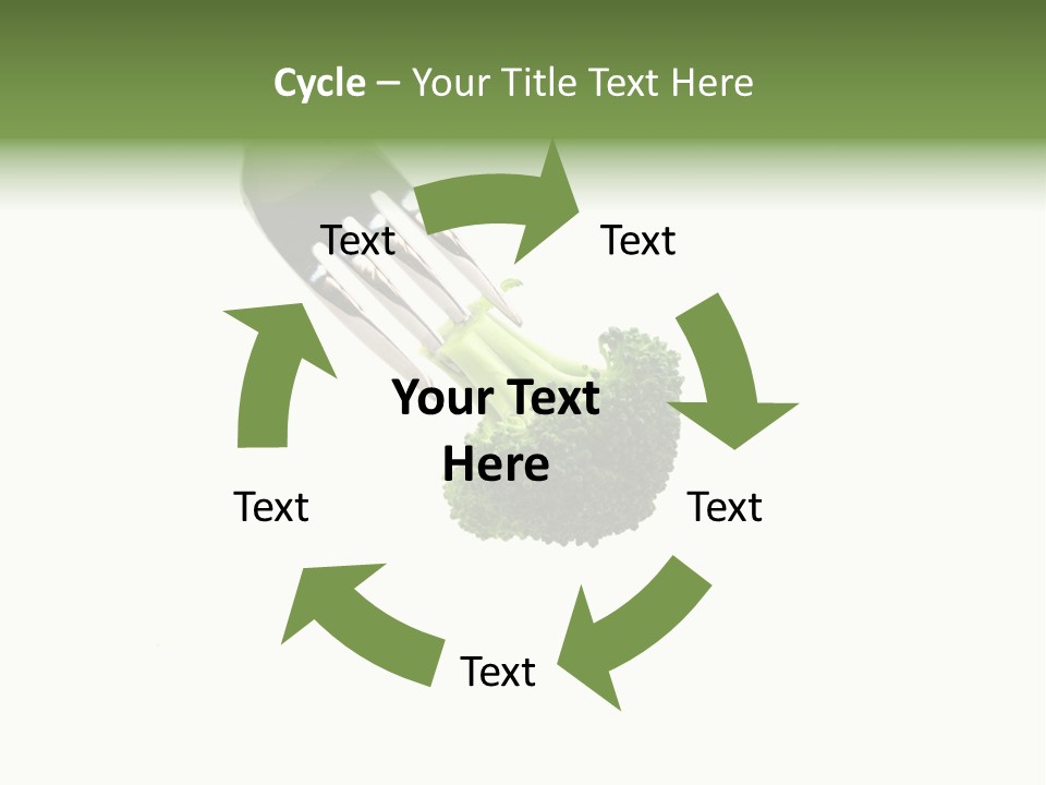 System Broccoli Food PowerPoint Template