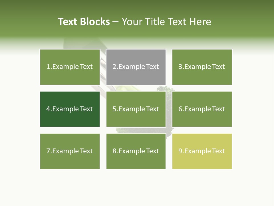 System Broccoli Food PowerPoint Template