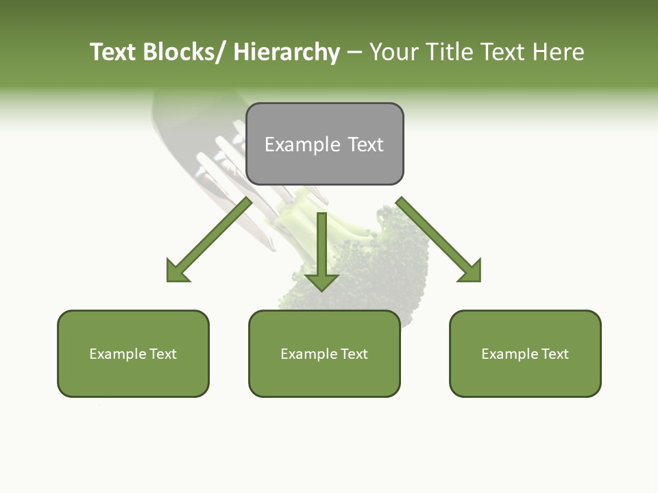 System Broccoli Food PowerPoint Template