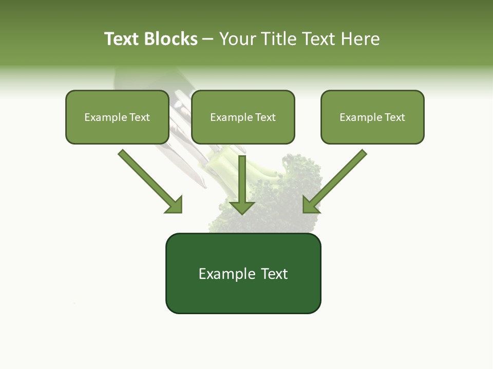 System Broccoli Food PowerPoint Template