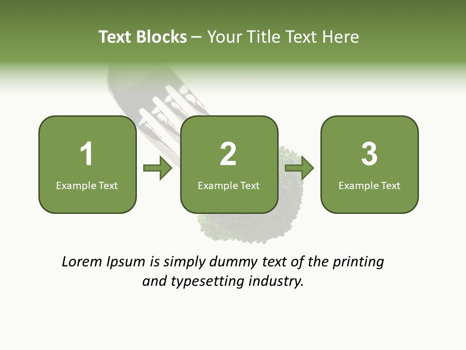 System Broccoli Food PowerPoint Template