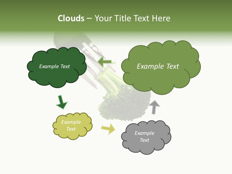 System Broccoli Food PowerPoint Template