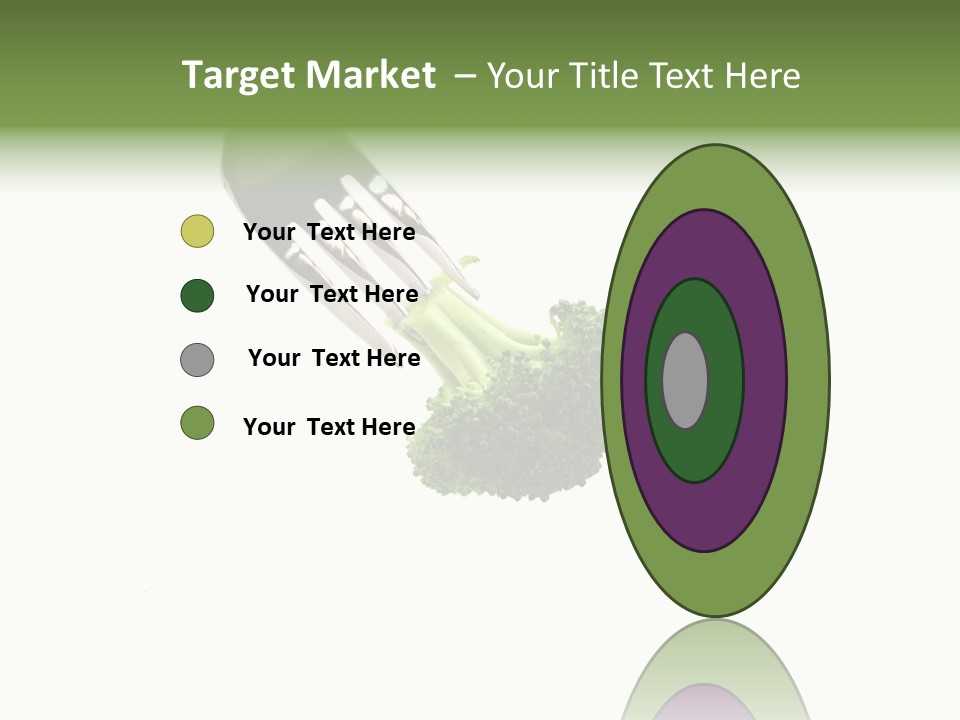 System Broccoli Food PowerPoint Template