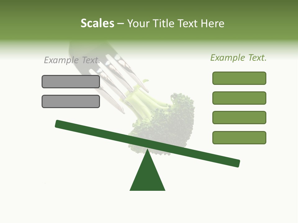 System Broccoli Food PowerPoint Template