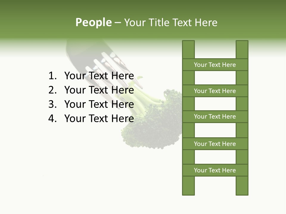 System Broccoli Food PowerPoint Template