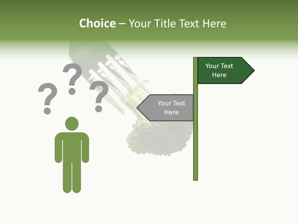 System Broccoli Food PowerPoint Template