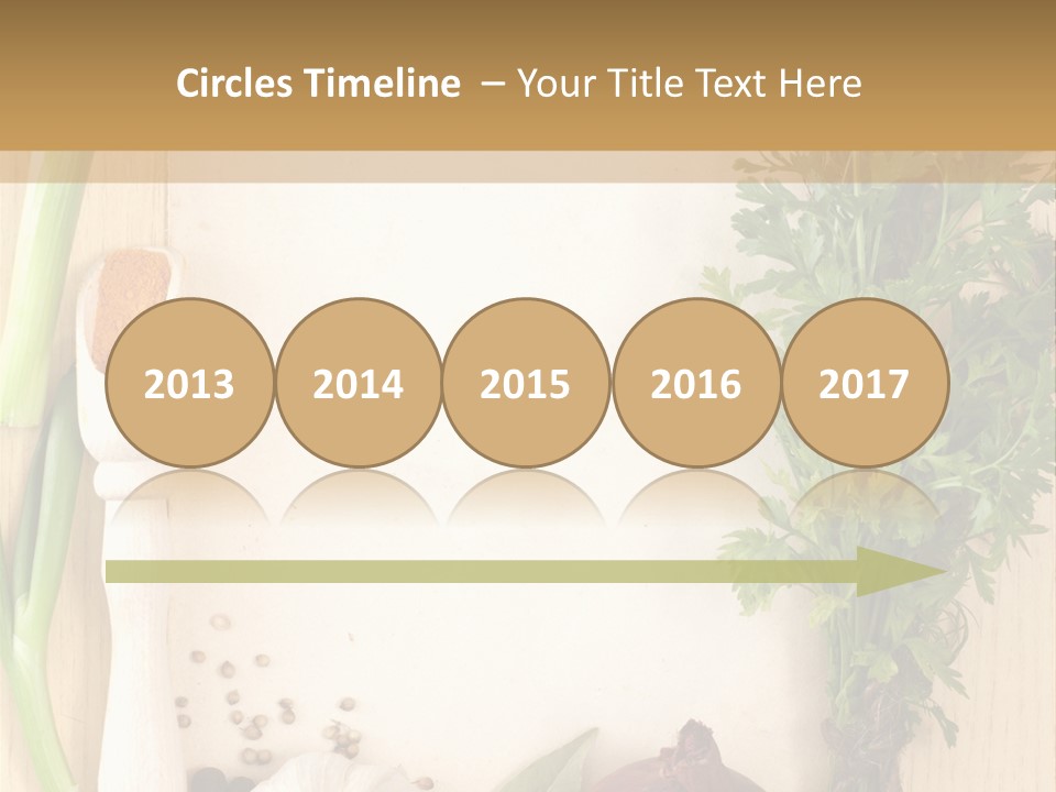 Notebook Organic Cooking PowerPoint Template