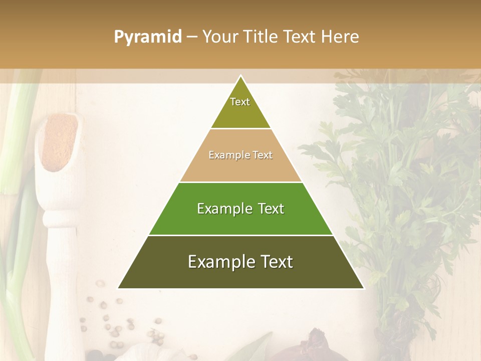 Notebook Organic Cooking PowerPoint Template