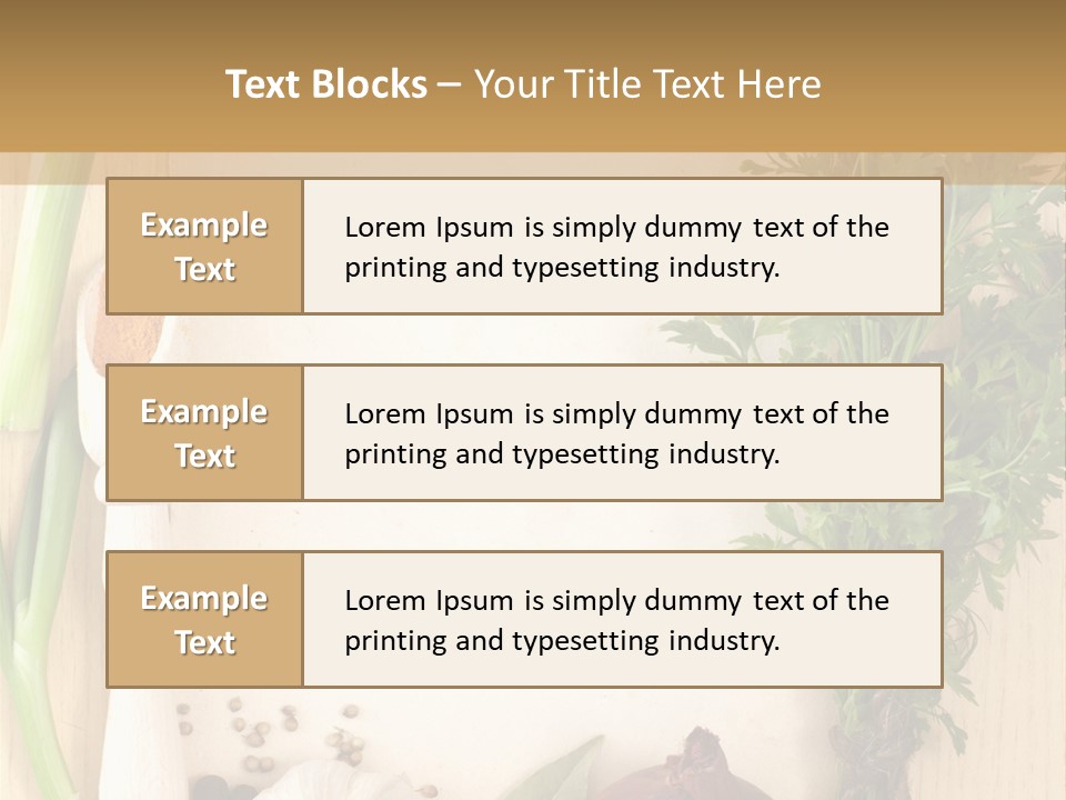 Notebook Organic Cooking PowerPoint Template