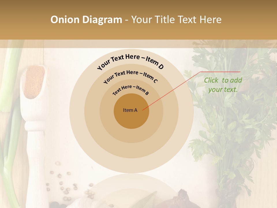 Notebook Organic Cooking PowerPoint Template