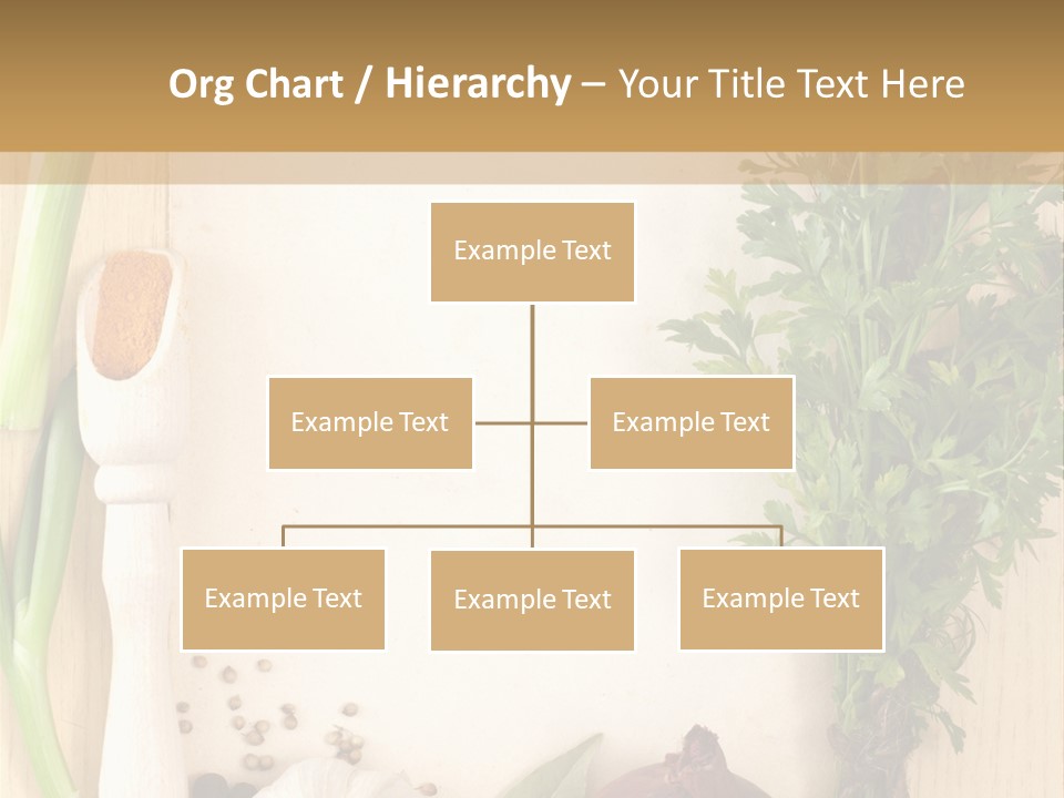 Notebook Organic Cooking PowerPoint Template