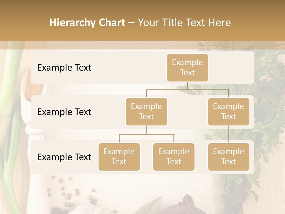 Notebook Organic Cooking PowerPoint Template