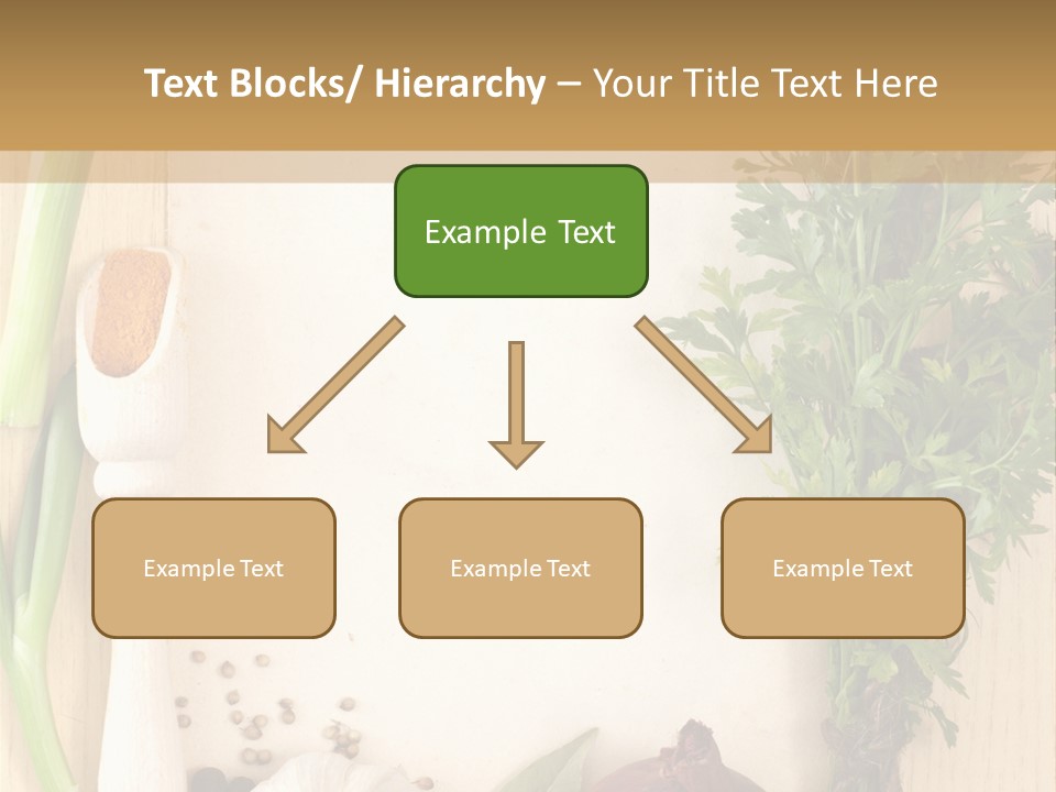 Notebook Organic Cooking PowerPoint Template