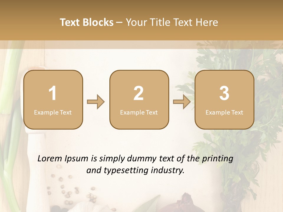 Notebook Organic Cooking PowerPoint Template