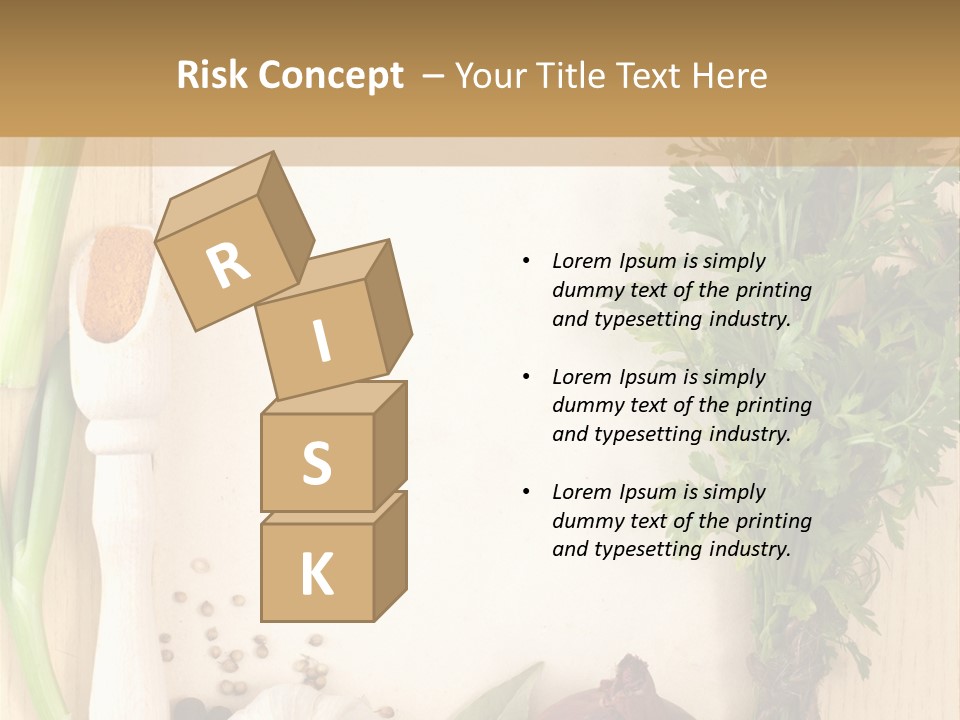 Notebook Organic Cooking PowerPoint Template