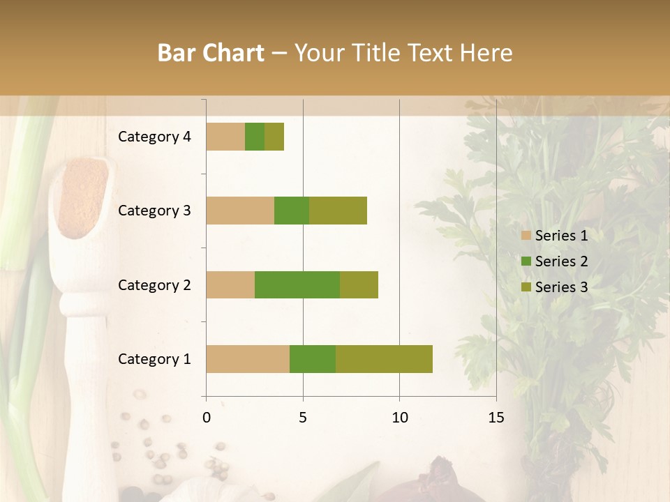 Notebook Organic Cooking PowerPoint Template