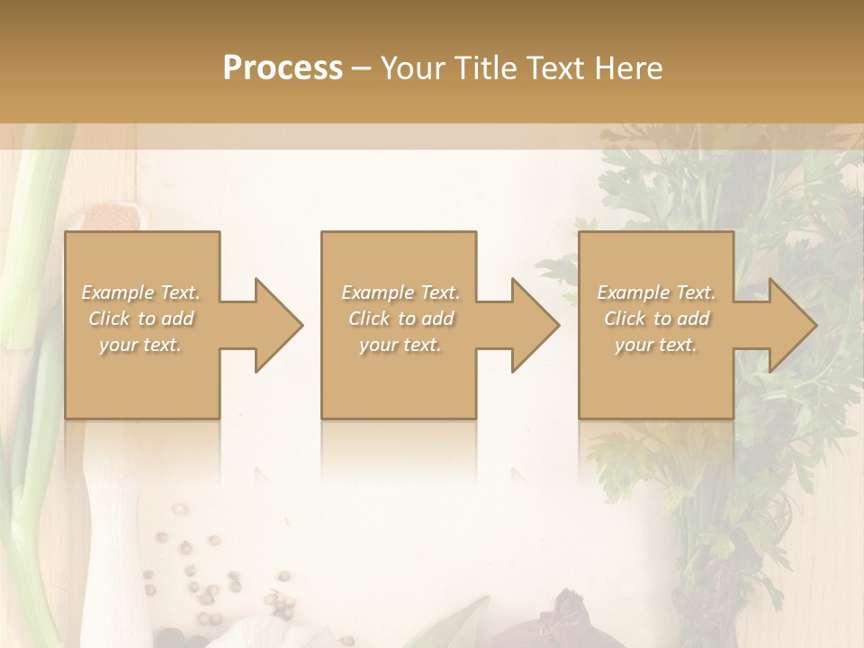 Notebook Organic Cooking PowerPoint Template