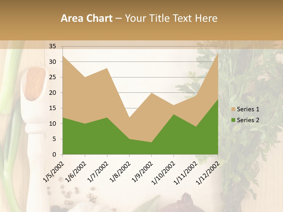 Notebook Organic Cooking PowerPoint Template