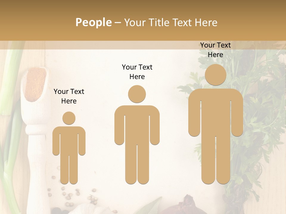 Notebook Organic Cooking PowerPoint Template