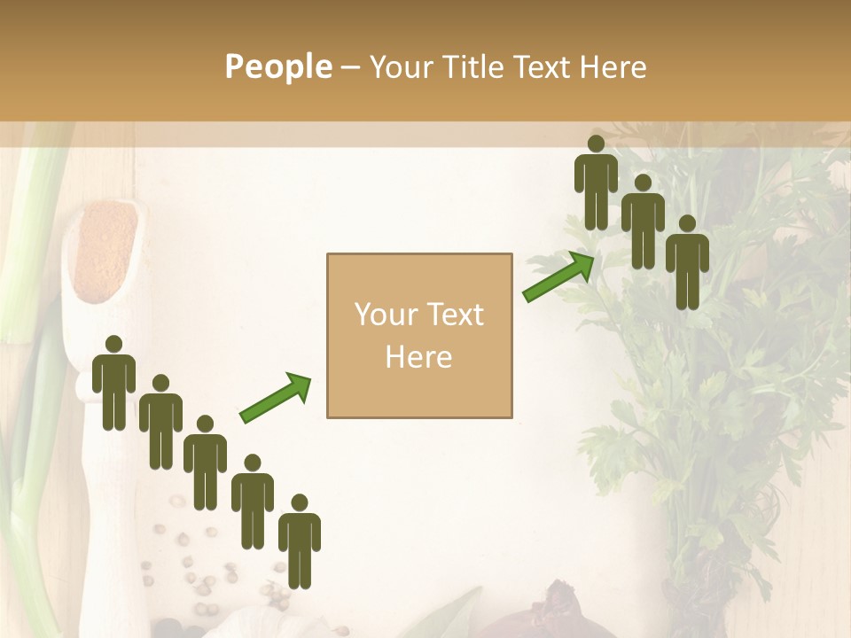 Notebook Organic Cooking PowerPoint Template