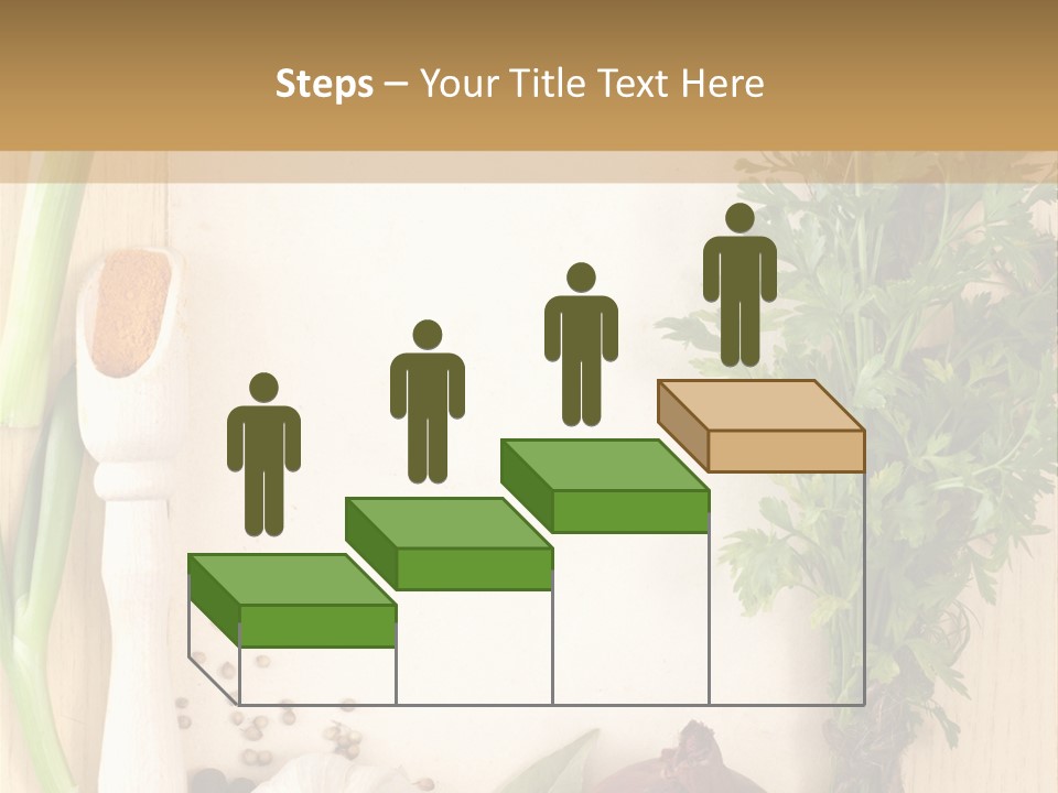 Notebook Organic Cooking PowerPoint Template