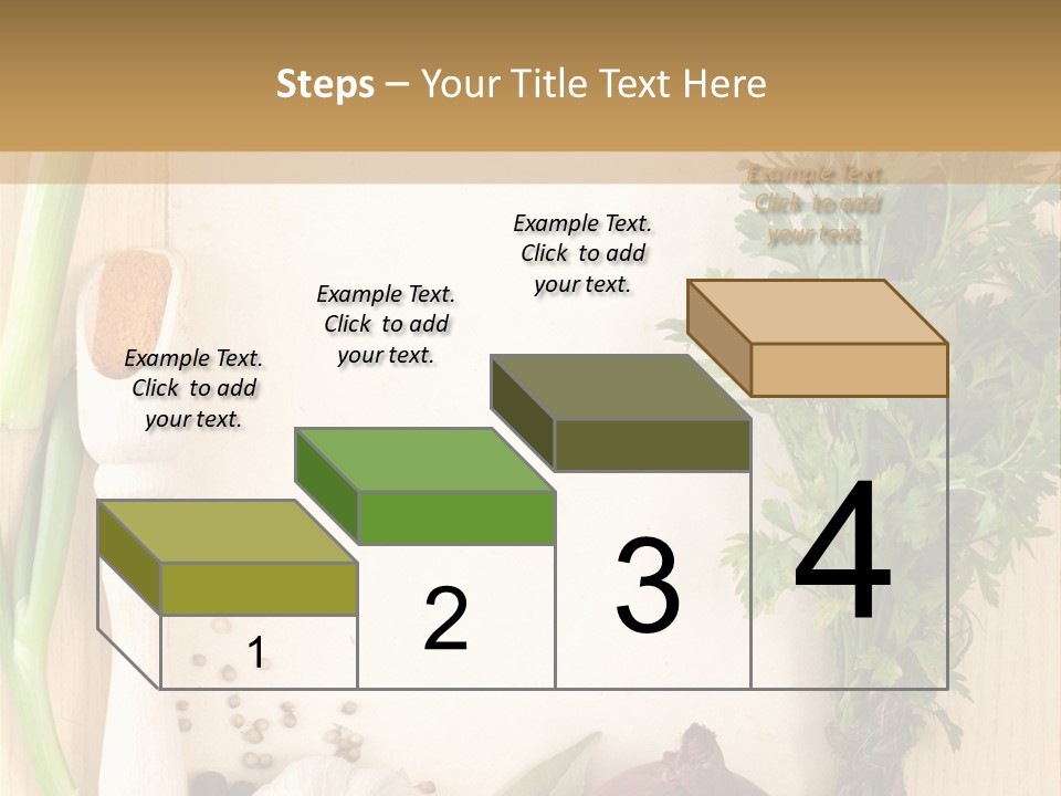 Notebook Organic Cooking PowerPoint Template