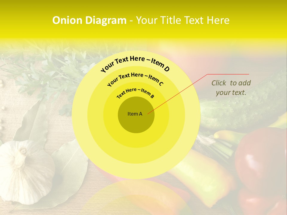 Kitchen Fresh Herb PowerPoint Template