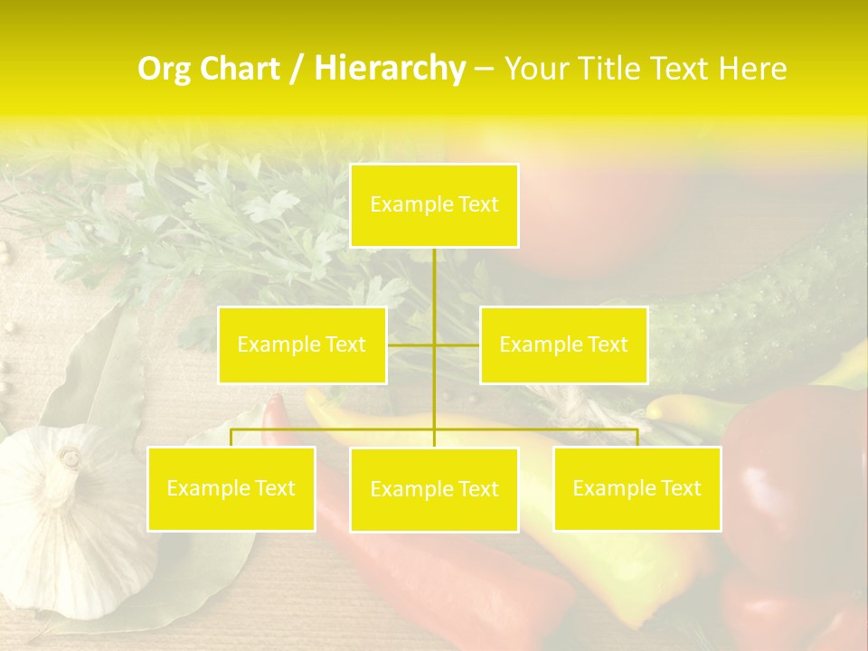 Kitchen Fresh Herb PowerPoint Template