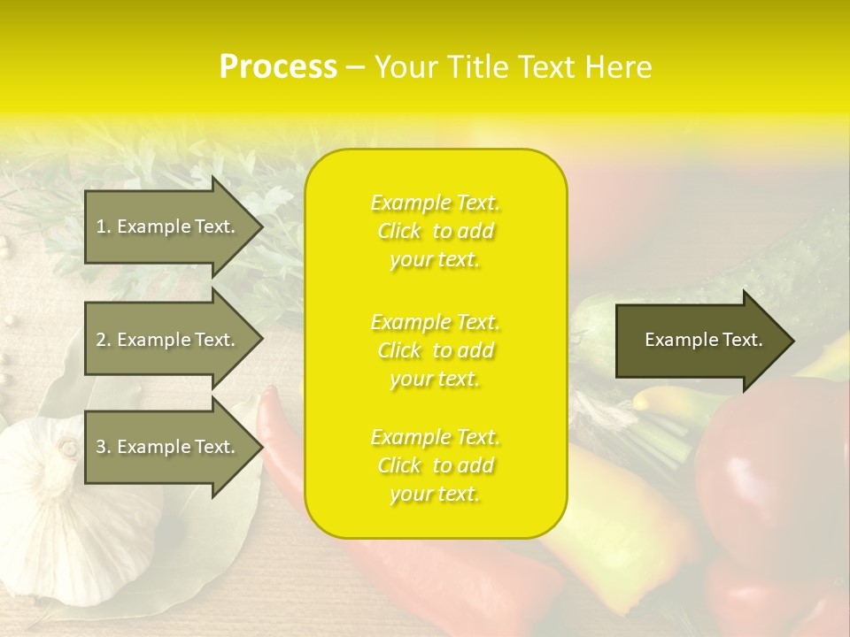 Kitchen Fresh Herb PowerPoint Template