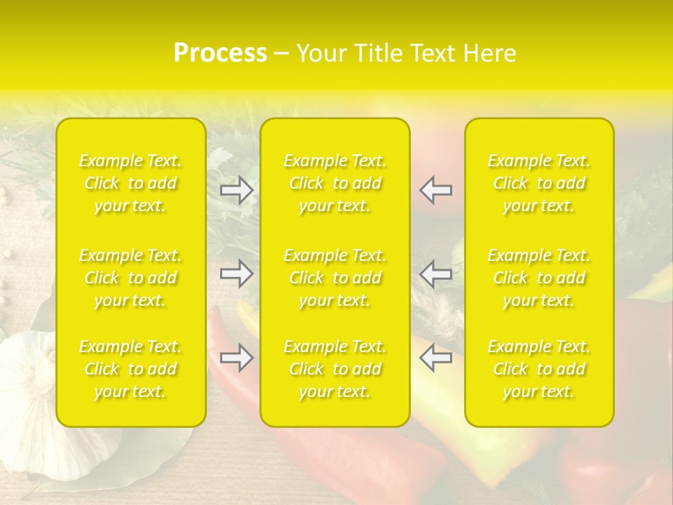 Kitchen Fresh Herb PowerPoint Template